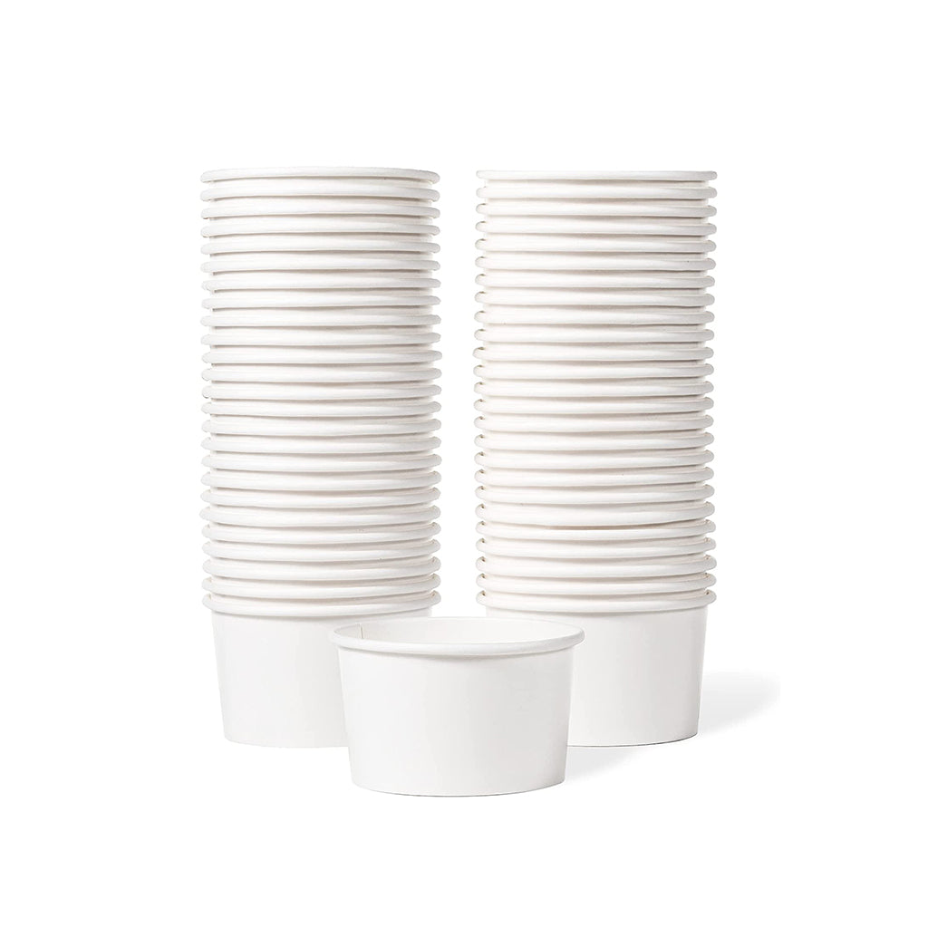 80247 | 5oz Plain White Paper Cup | 90mm Top (Base Only)