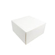 White Square Cake Paper Box Pastry Box | 9.25x9.25x5" - 100 Pcs