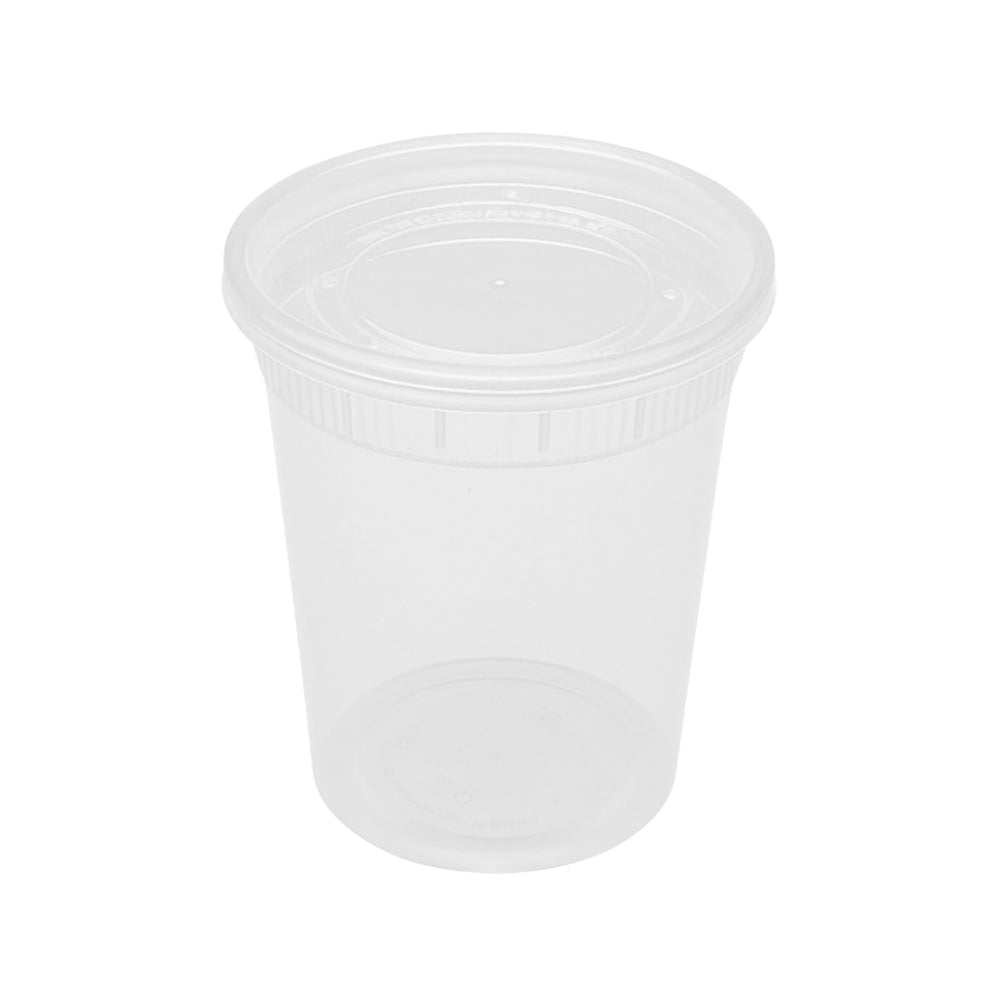 C-32 | TD 32oz PP Leak-resistant Clear Deli Container W/ Lid