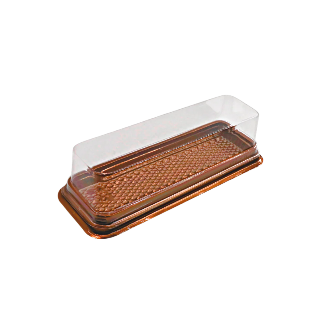 Brown & Gold Macaron Plastic Box Combo