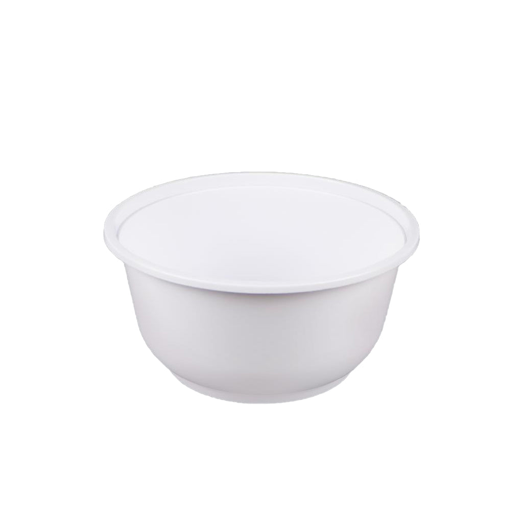 HD-700 | 24oz Microwaveable PP White Round Bowl (Base Only)
