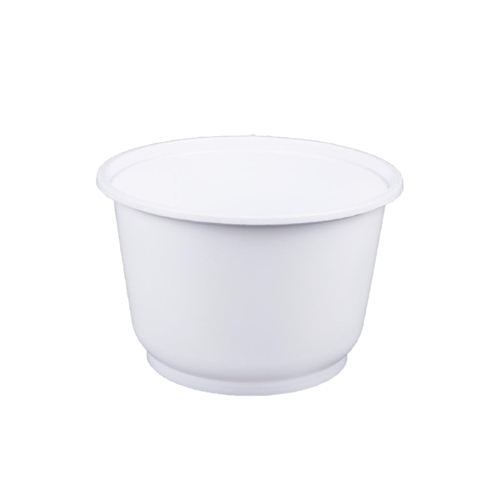 HD-999 | 30oz Microwaveable PP White Round Bowl (Base Only)