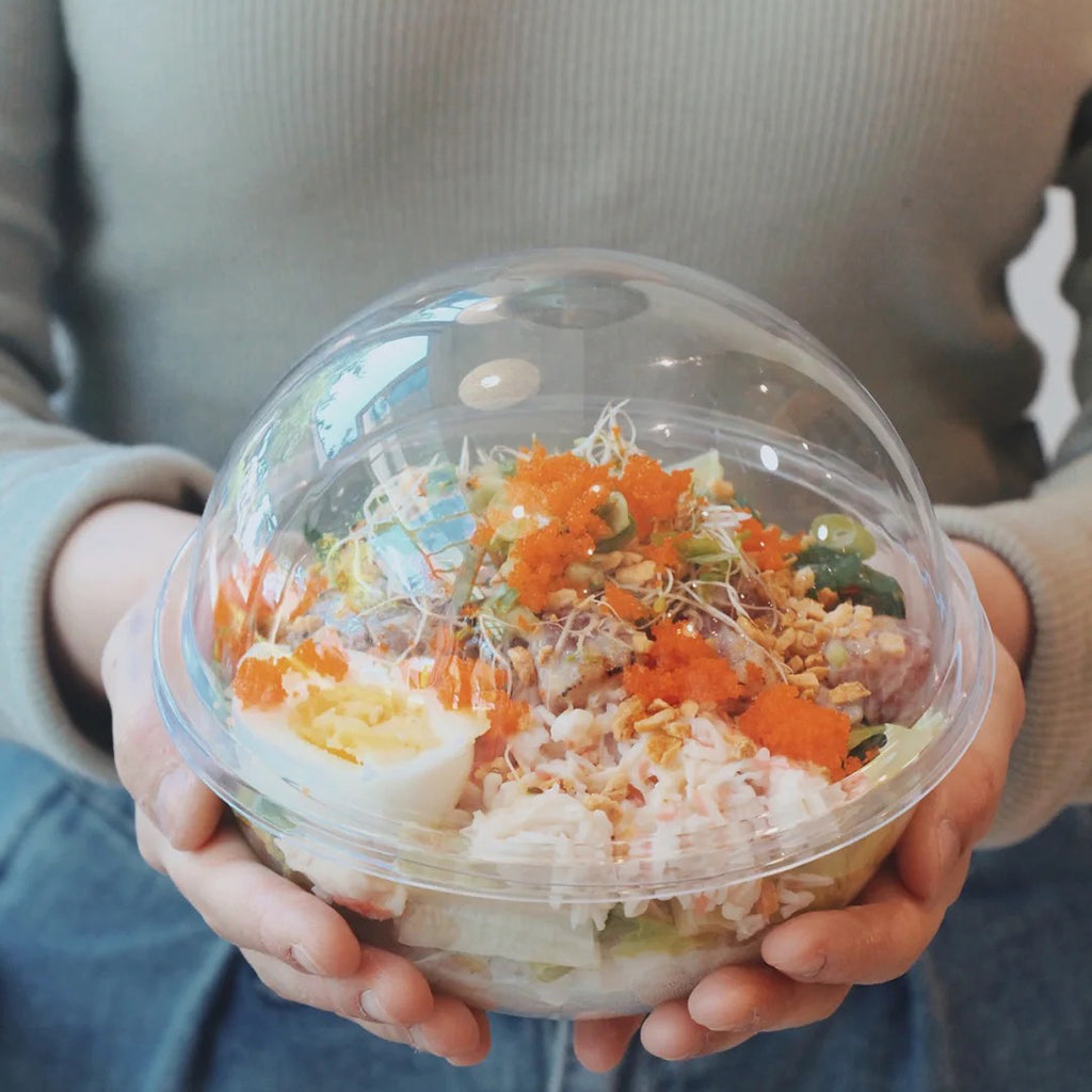 Spherical Clear Mousse Cake Box Crystal Ball | 5.12x4.53"