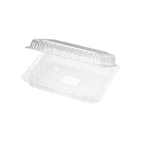 J044 | Clear Rectangular Hinged Container | 8.86x6x2.28" - 500 Pcs