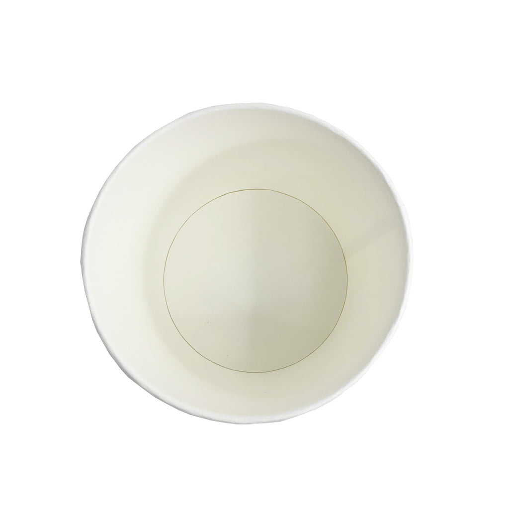 PB1000 | 32oz White Round Paper Bowl | 140mm Top (Base Only)