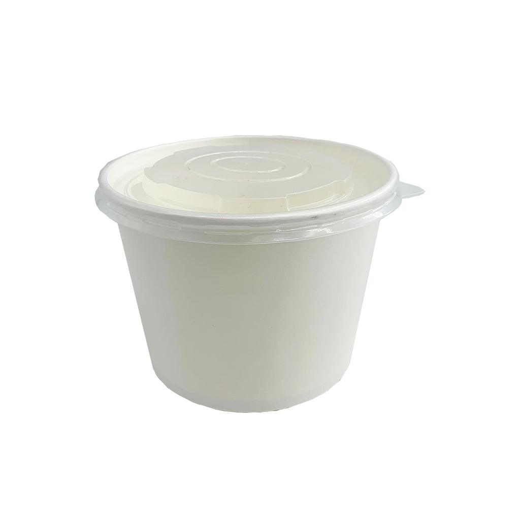 C8511 | 140mm PP Clear Round Lid | Fit PB1000 Paper Bowl (Lid Only)