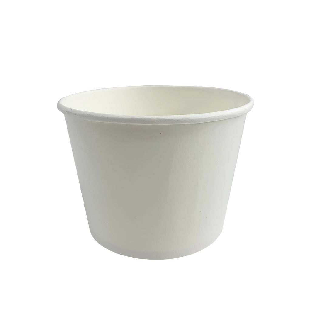 PB1000 | 32oz White Round Paper Bowl | 140mm Top (Base Only)