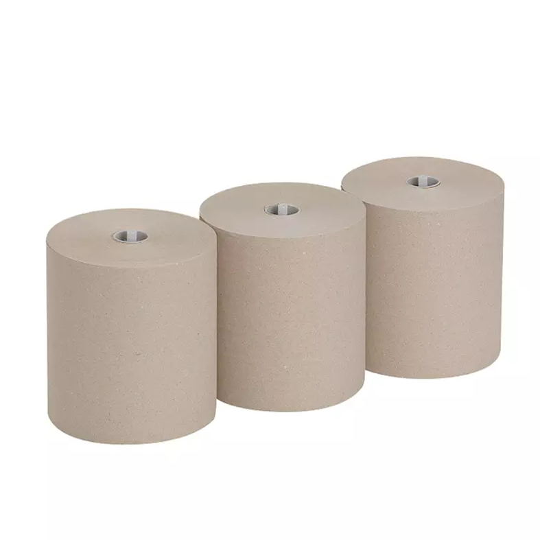 #57760355 | Rouleau de papier essuie-mains Kraft PA350RKL | 8"x350' - 12 rouleaux
