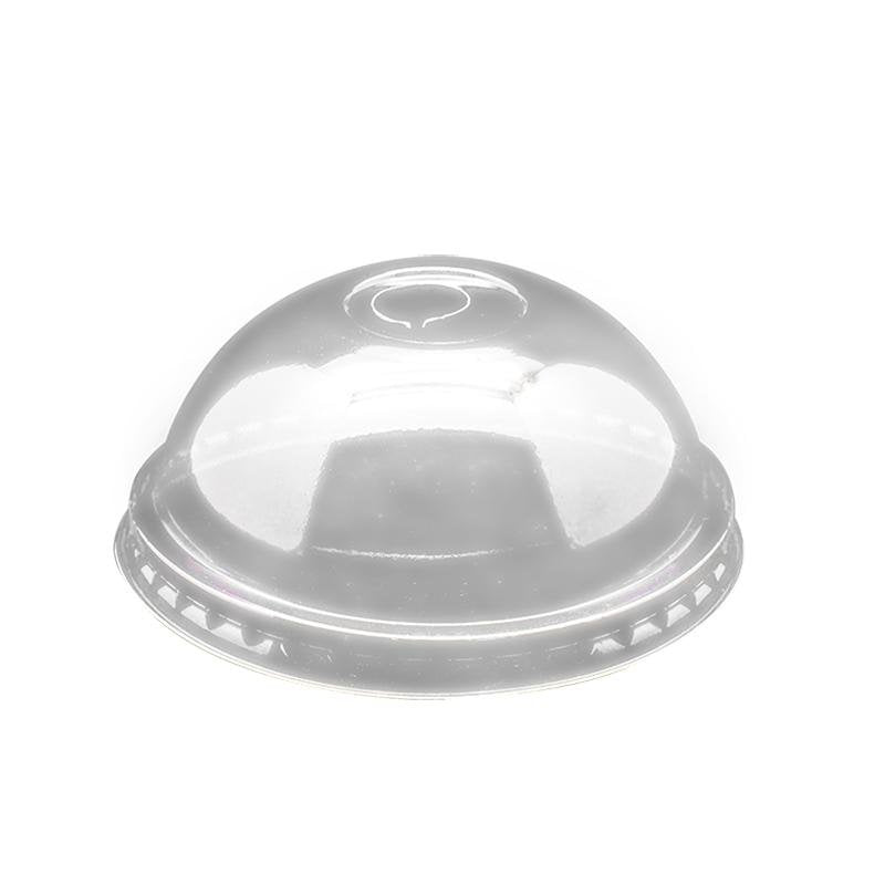95mm Clear Anti-Fog Dome Lid with hole at the top