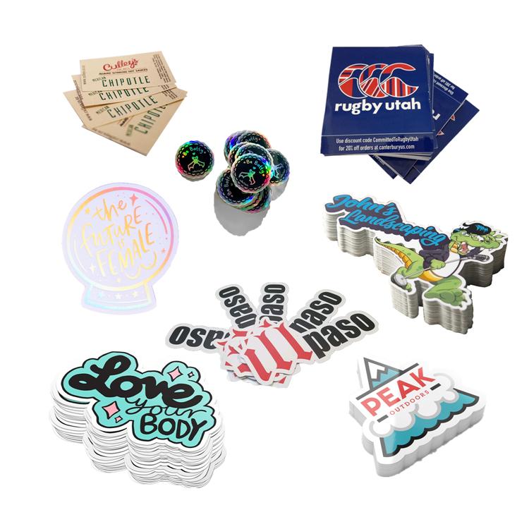 Custom Stickers different styles