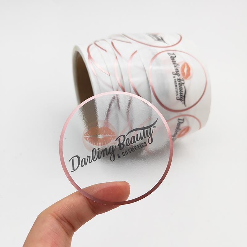 Custom Stickers peel off a roll