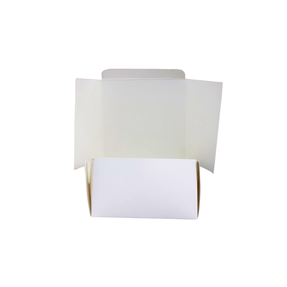 Eco-Friendly White Square Cake Paper Box | 10.25x10.25x5" - 100 Pcs - HD Plastic Product (Canada). Inc