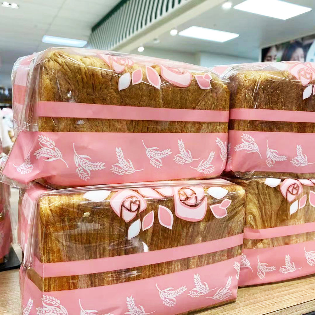 OPP Rose Stand Up Bakery Bag Cello Treat Bag | 10.79x4x13"