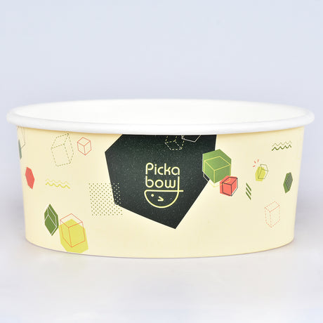 Custom Printed color paper bowl