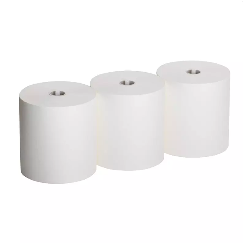 #57760360 | PA800W White Paper Roll Hand Towel | 8"x800' - 6 Rolls
