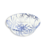 #1000 | HD-1000ML 34oz PP Blue Maple Donburi Bowl W/ PET Clear Lid