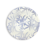 #1000 | HD-1000ML 34oz PP Blue Maple Donburi Bowl W/ PET Clear Lid