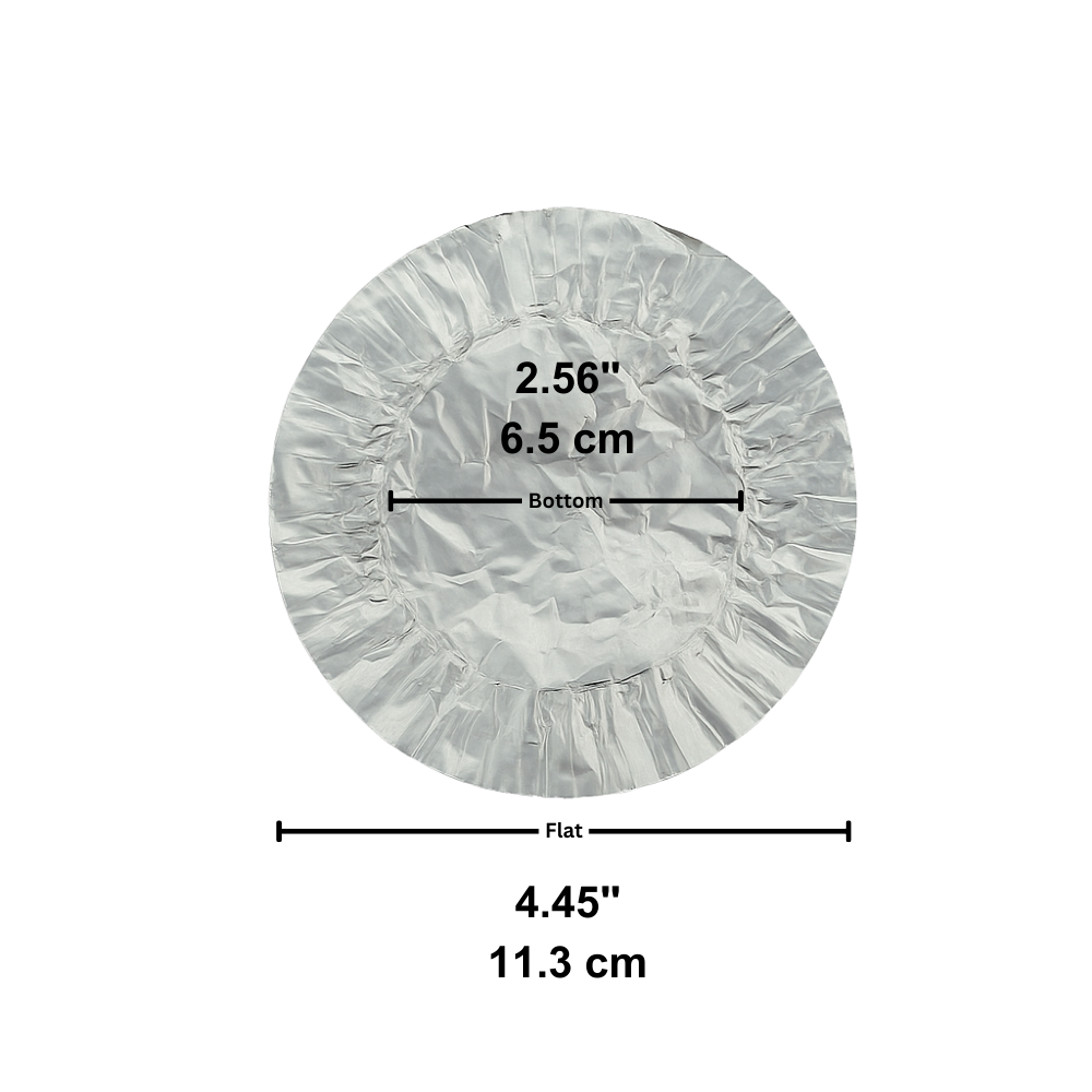 102/11 | 4.45" Aluminum Foil Tart Shell Baking Cup-size