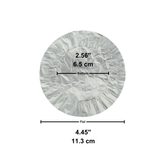 102/11 | 4.45" Aluminum Foil Tart Shell Baking Cup-size