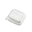 107x107mm AFP Anti-Fog Clear Square PET Lid | Fit 300S Container (Lid Only) - 300 Pcs