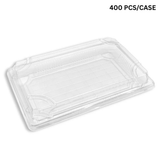 #1109 PET | Clear Sushi Tray W/ Lid | 9.45x5.9x1.77"