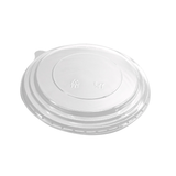 150mm AFP Anti-Fog Clear Round Lid | Fit 500B/750B/1000B Paper Bowl (Lid Only) - 300 Pcs