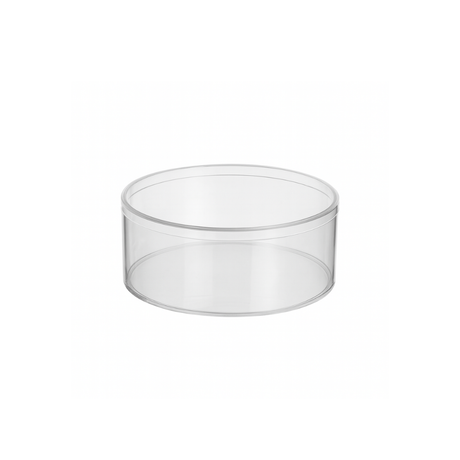 15oz Round Clear Dessert Container W/ Lid | 4.72x1.97"