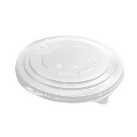 165mm AFP Clear Round Lid | Fit 1100B Paper Bowl (Lid Only) - 300 Pcs