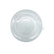 170mm Clear Round Lid | Fit 2 Compartment Bowl (Lid Only) - 450 Pcs