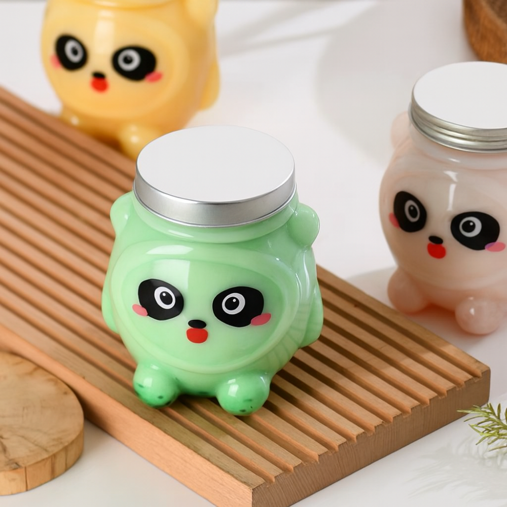  17oz Panda Plastic Cup with Lid