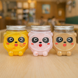  17oz Panda Plastic Cup with Lid