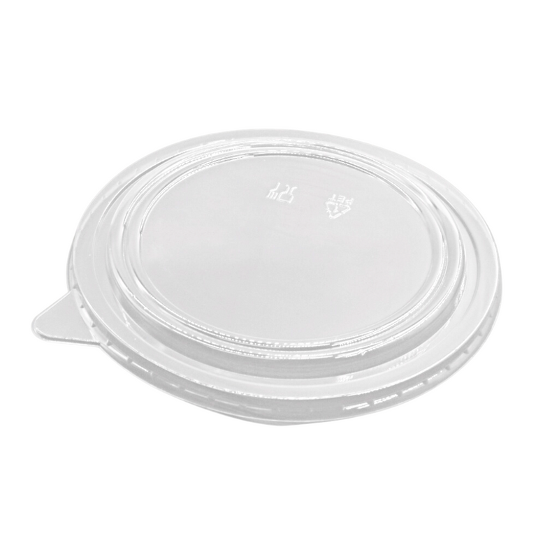185mm anti-fog clear round lid from HD BioPak