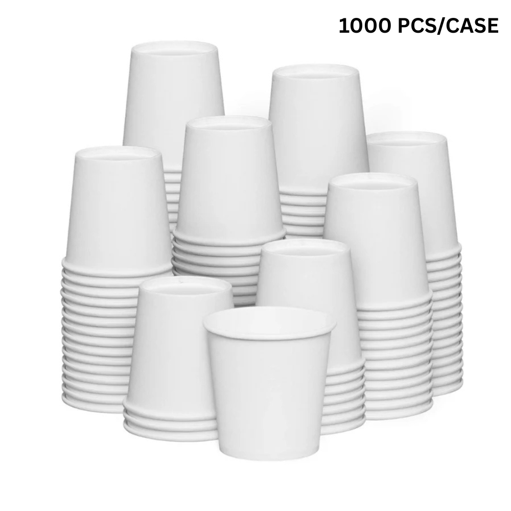 80720 | 4oz White Single Wall Paper Cup | 62mm Top