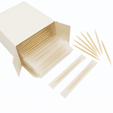 2.5" Individually Wrapped Compostable Bamboo Toothpick