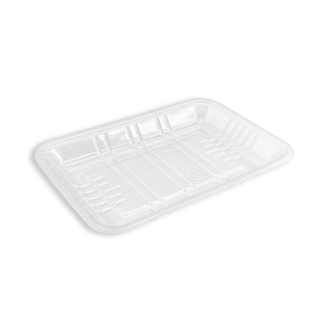 #2S PET Clear Sushi Tray Meat Tray | 7.87x5.32x1.06" - 500 Pcs
