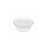 360FBM | 12oz Microwaveable PP White Round Bowl | 120mm Top (Base Only)-with lid