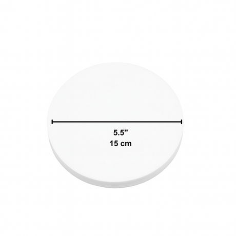 5.5" Waterproof Anti-Leak White Sealing Round Paper for Drink Cups