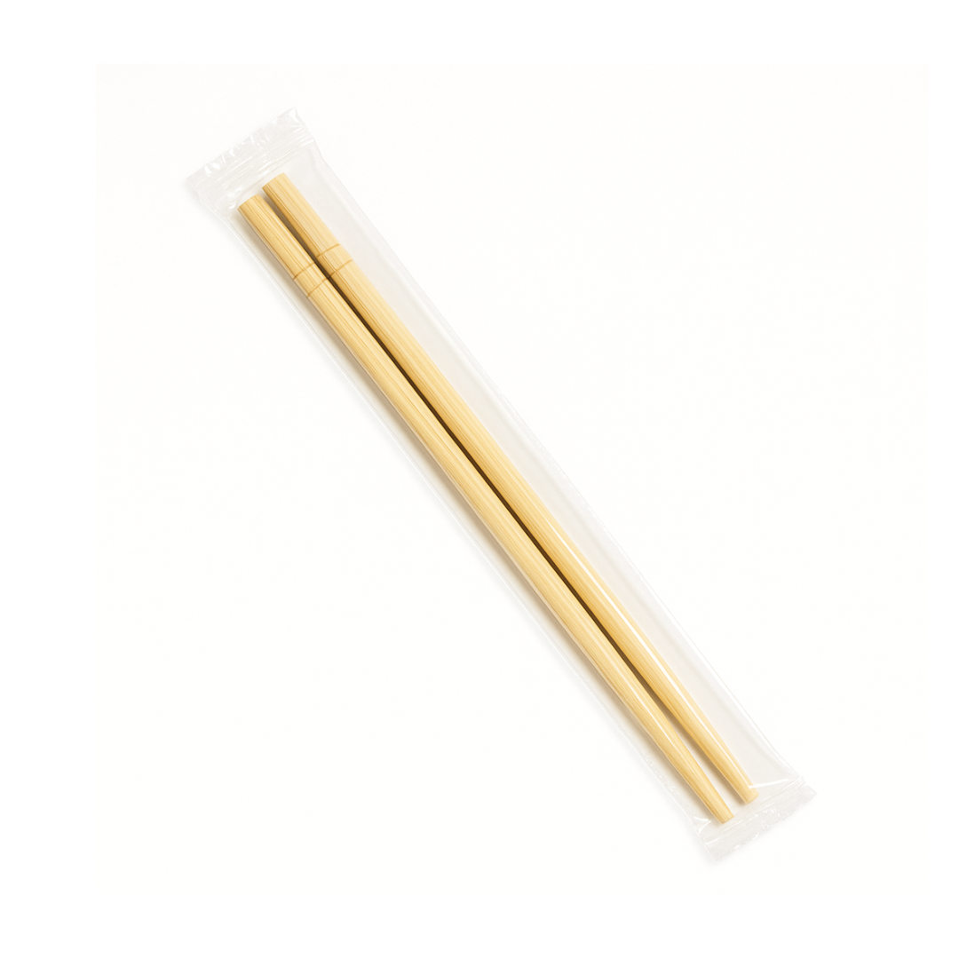 Baguettes en bambou emballées individuellement de 5,5 mm - 3000 pièces