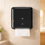 5510282 Matic Hand Towel Roll Dispenser - Black | Elevation Design