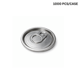 55mm Full-Open Pull Tab Lid | Fit 55mm Top Can-Shaped PET Cup (Lid Only) - 1000 pcs