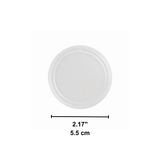 55mm Plastic Lid | Fit 55mm Top Can-Shaped PET Cup (Lid Only) - size