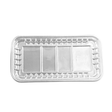 #5S PET Clear Sushi Tray Meat Tray | 9.65x4.72x0.51" - 500 Pcs