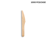 Wooden knife on a white background with '1000 PCS/CASE' text.