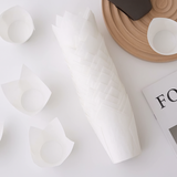 Support de doublure de muffin de tasse de cuisson de cupcake de tulipe rose de 6 "- 3000 pièces