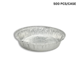 8" Silver Round Aluminum Foil Container (Base Only)