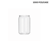 8oz Can-Shaped Clear PET Cup | 55mm Top (Base Only) - 1000 Pcs