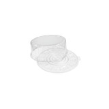 9" Clear Round Cake Container w/ Lid