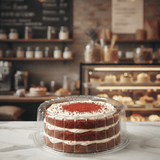 9" Clear Round Cake Container w/ Lid