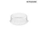 9" Clear Round Cake Container w/ Lid