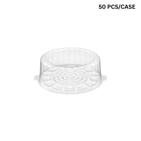 9" Clear Round Cake Container w/ Lid
